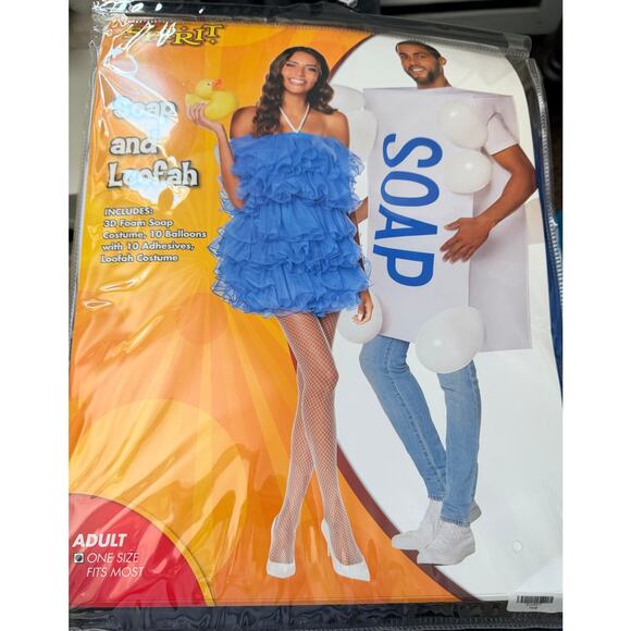 Adult Soap and Loofah Costumes Couples - Picture 6 of 6
